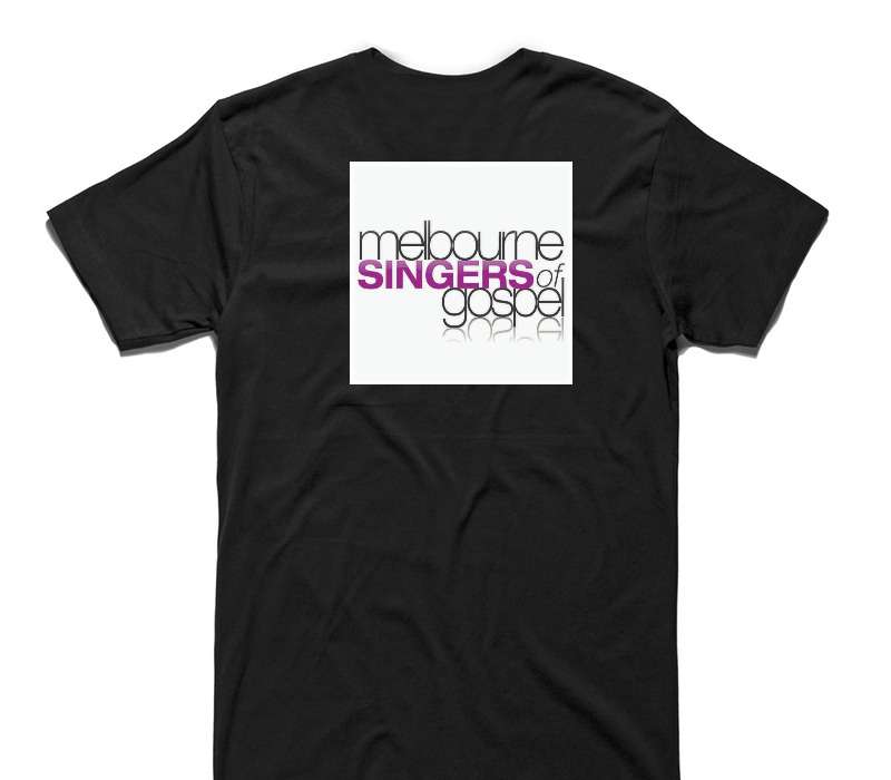 Custom AS Colour 100% Cotton Black T-Shirt