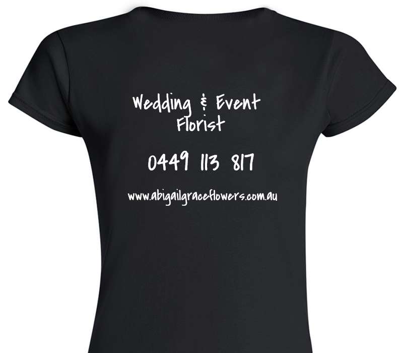 Custom Womens Soft Style 100% Cotton Black T-Shirt