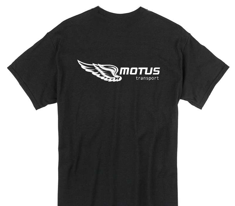 Custom Gildan 100% Cotton Black T-Shirt
