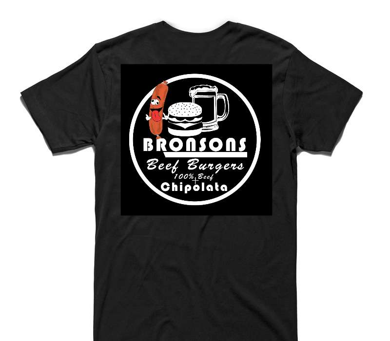 Custom AS Colour 100% Cotton Black T-Shirt