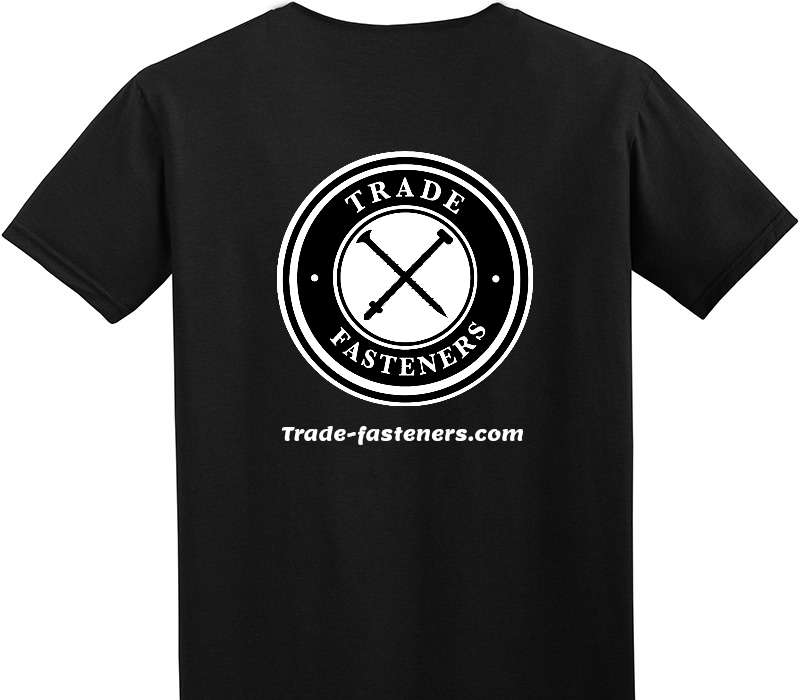 Custom Adult Soft Style 100% Cotton Black T-Shirt