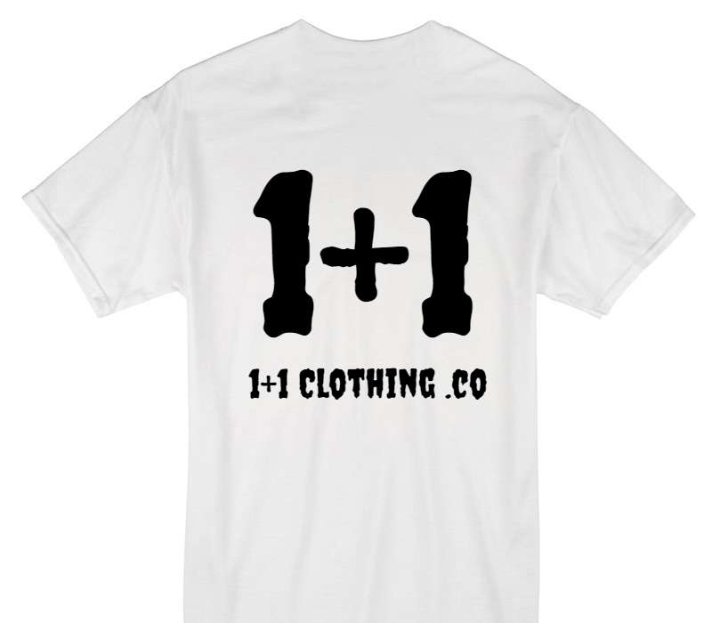 Custom Gildan 100% Cotton White T-Shirt