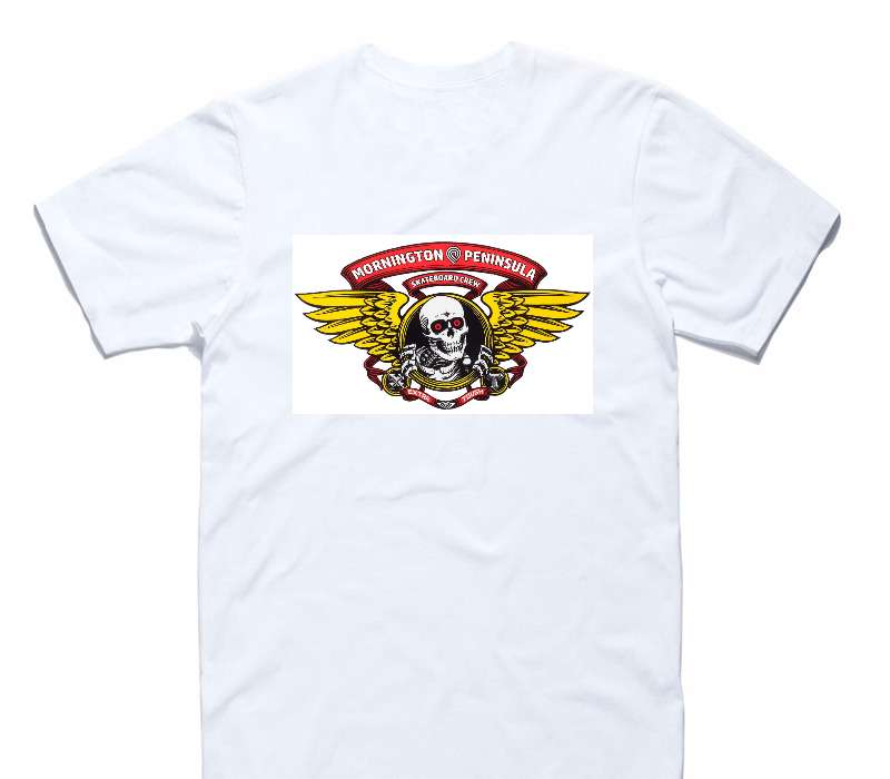 Custom AS Colour 100% Cotton White T-Shirt