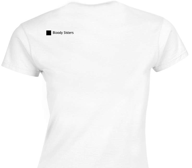 Custom Womens Soft Style 100% Cotton White T-Shirt