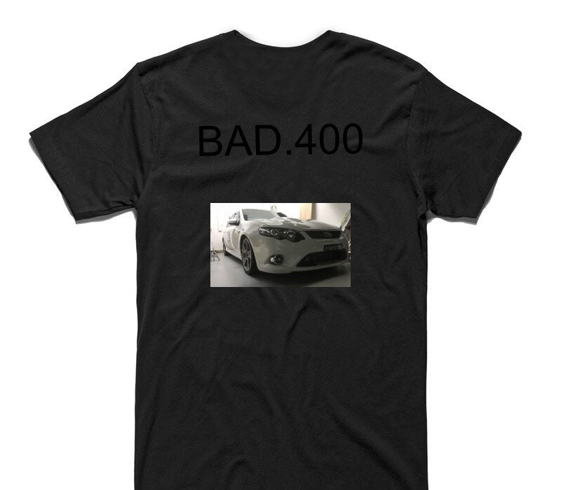 Custom AS Colour 100% Cotton Black T-Shirt