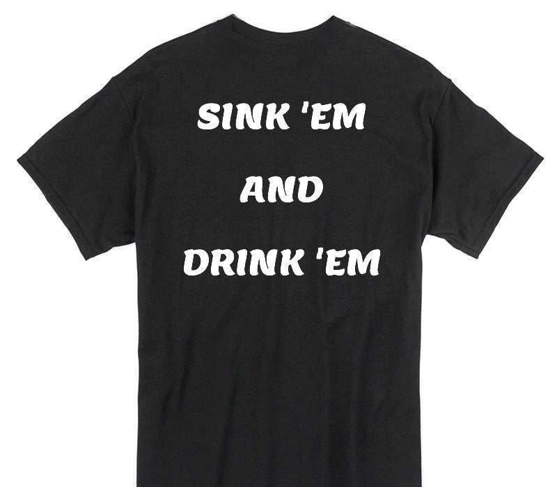 Custom Gildan 100% Cotton Black T-Shirt