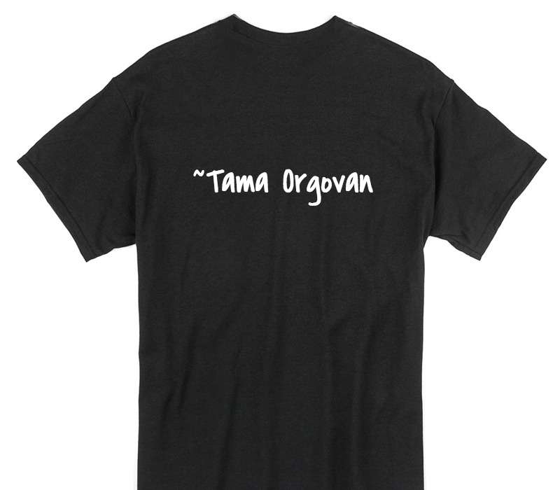 Custom Gildan 100% Cotton Black T-Shirt