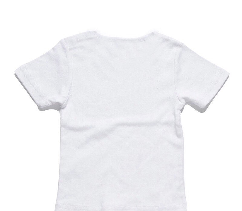 Custom AS Colour White Baby T-Shirt