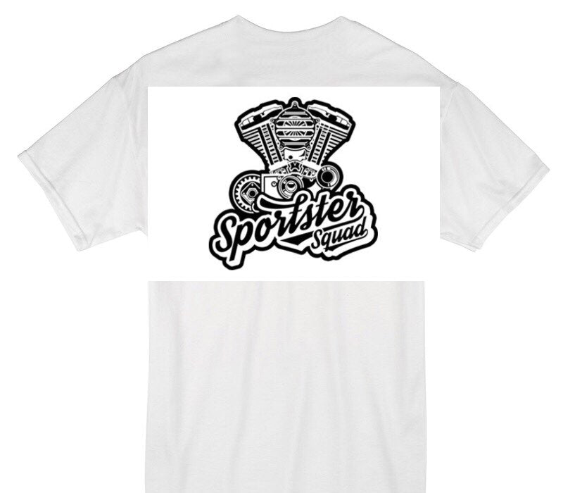 Custom Gildan 100% Cotton White T-Shirt