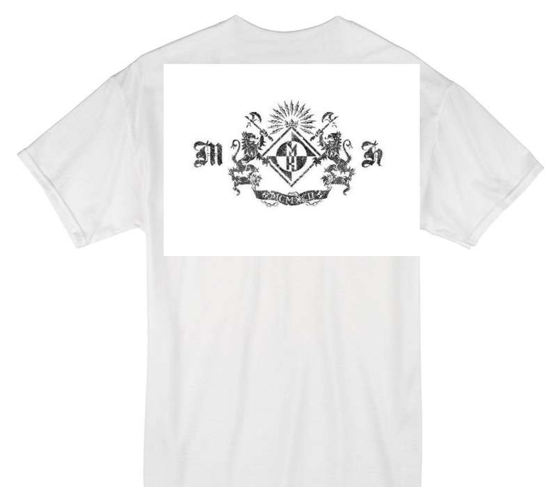 Custom Gildan 100% Cotton White T-Shirt