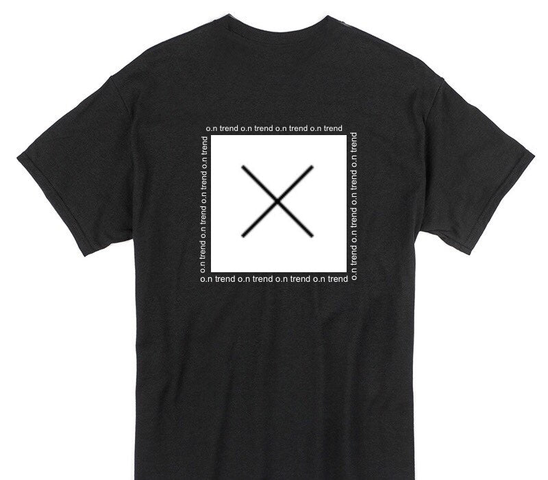Custom Gildan 100% Cotton Black T-Shirt