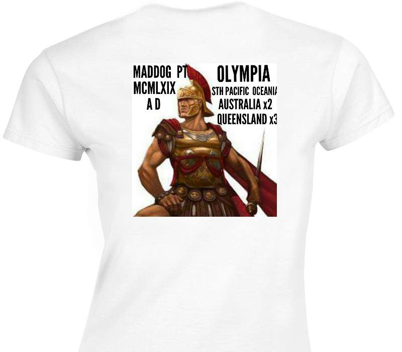 Custom Womens Soft Style 100% Cotton White T-Shirt
