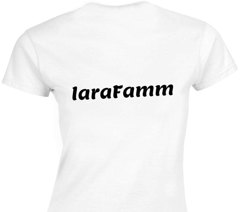 Custom Womens Soft Style 100% Cotton White T-Shirt