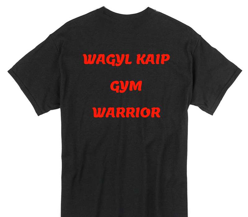 Custom Gildan 100% Cotton Black T-Shirt