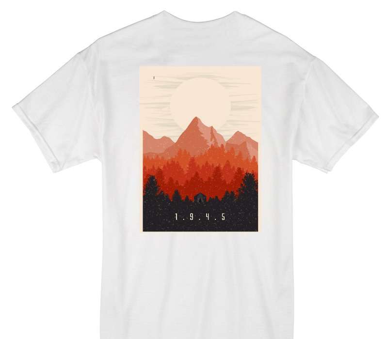 Custom Gildan 100% Cotton White T-Shirt