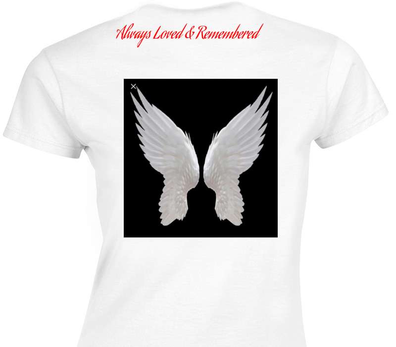 Custom Womens Soft Style 100% Cotton White T-Shirt