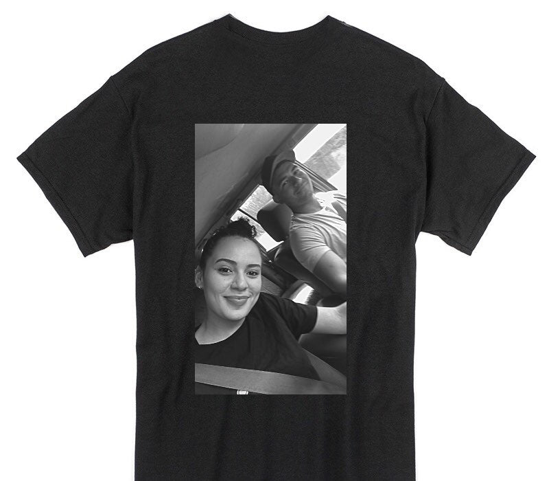 Custom Gildan 100% Cotton Black T-Shirt