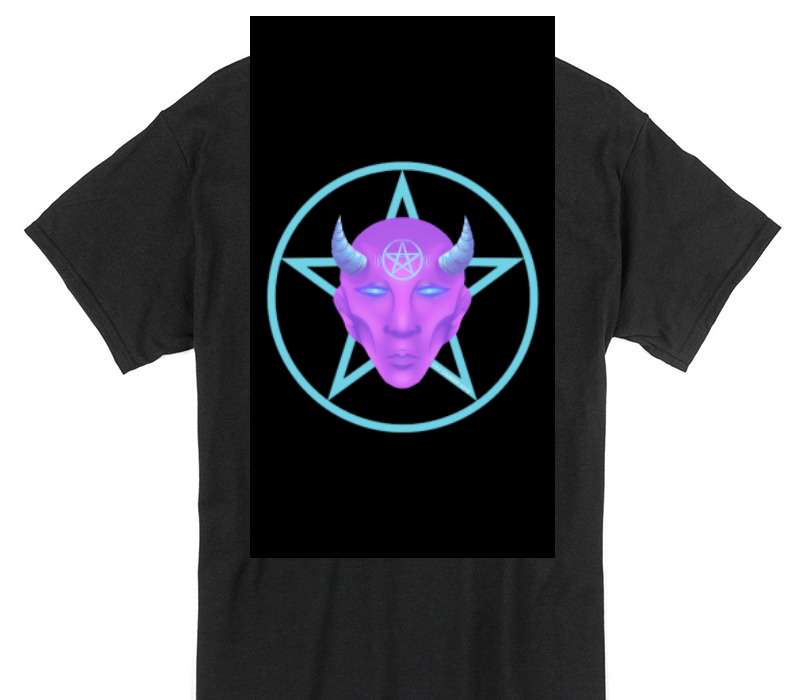 Custom Gildan 100% Cotton Black T-Shirt