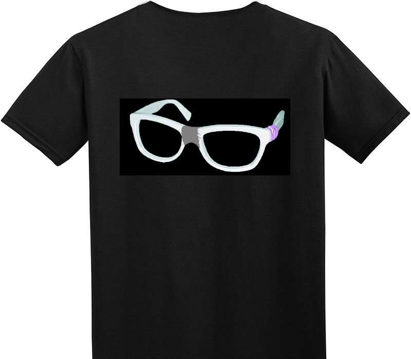 Custom Adult Soft Style 100% Cotton Black T-Shirt