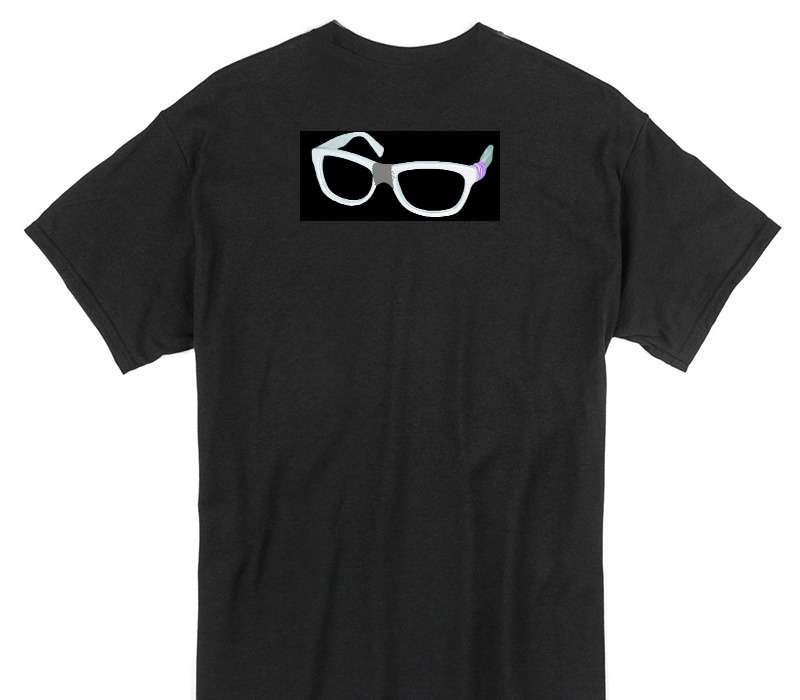 Custom Gildan 100% Cotton Black T-Shirt