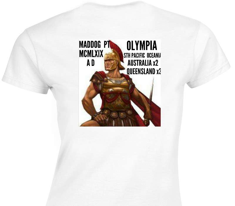 Custom Womens Soft Style 100% Cotton White T-Shirt