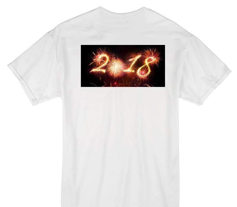 Custom Gildan 100% Cotton White T-Shirt