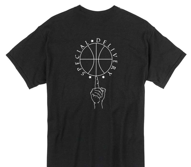 Custom Gildan 100% Cotton Black T-Shirt