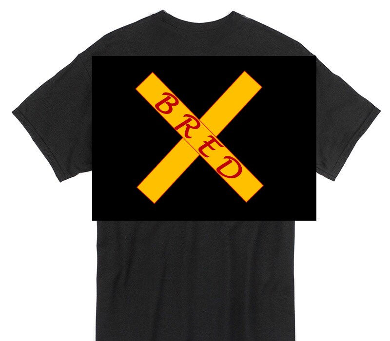 Custom Gildan 100% Cotton Black T-Shirt