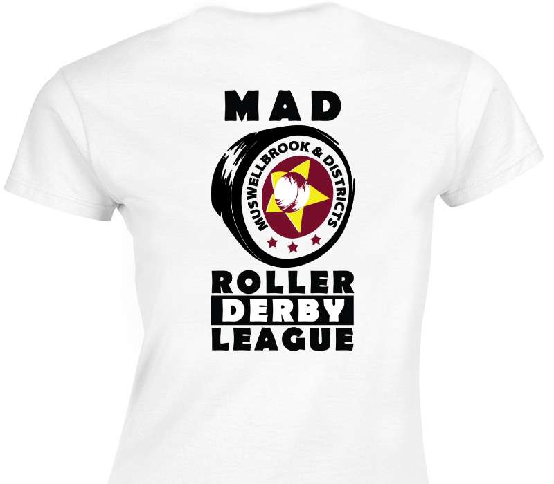 Custom Womens Soft Style 100% Cotton White T-Shirt