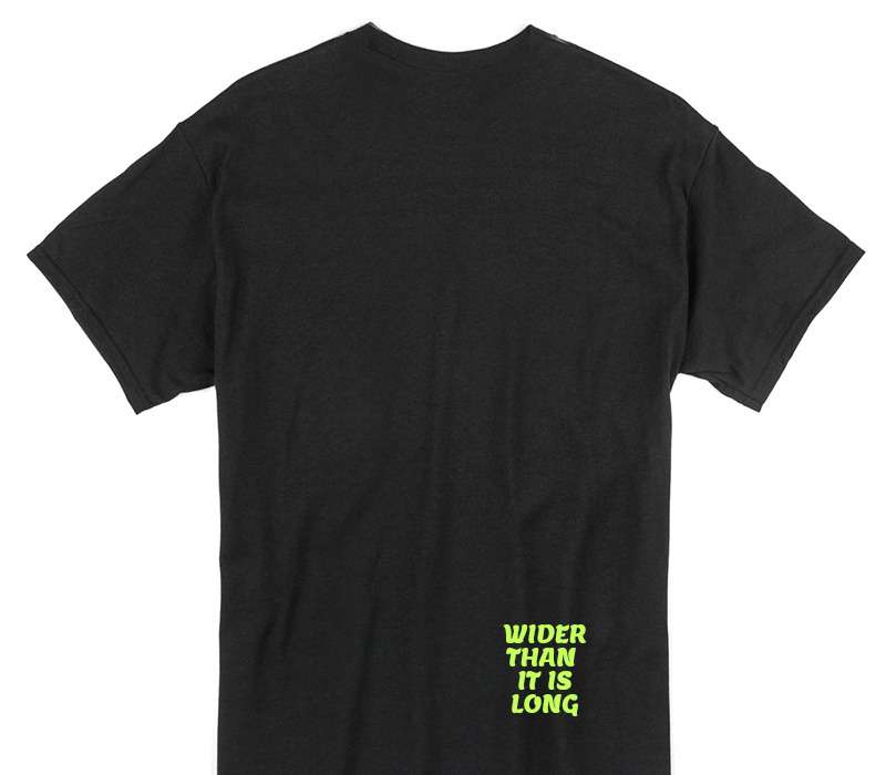Custom Gildan 100% Cotton Black T-Shirt