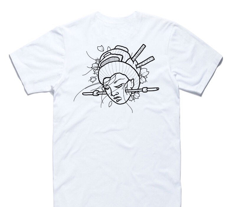 Custom AS Colour 100% Cotton White T-Shirt