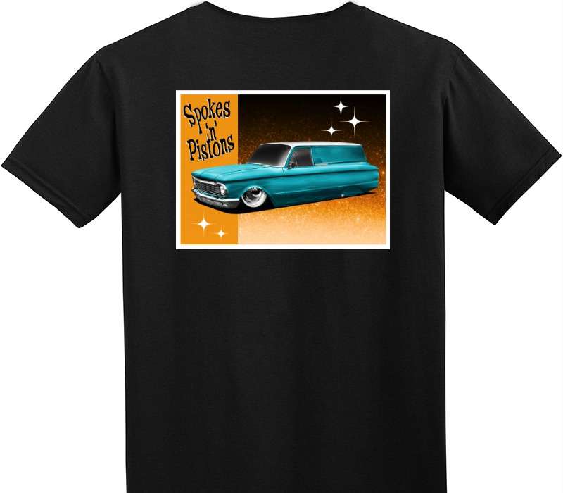 Custom Adult Soft Style 100% Cotton Black T-Shirt
