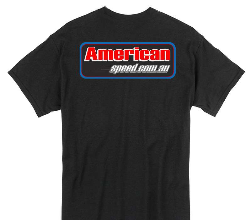 Custom Gildan 100% Cotton Black T-Shirt