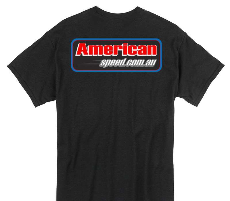 Custom Gildan 100% Cotton Black T-Shirt