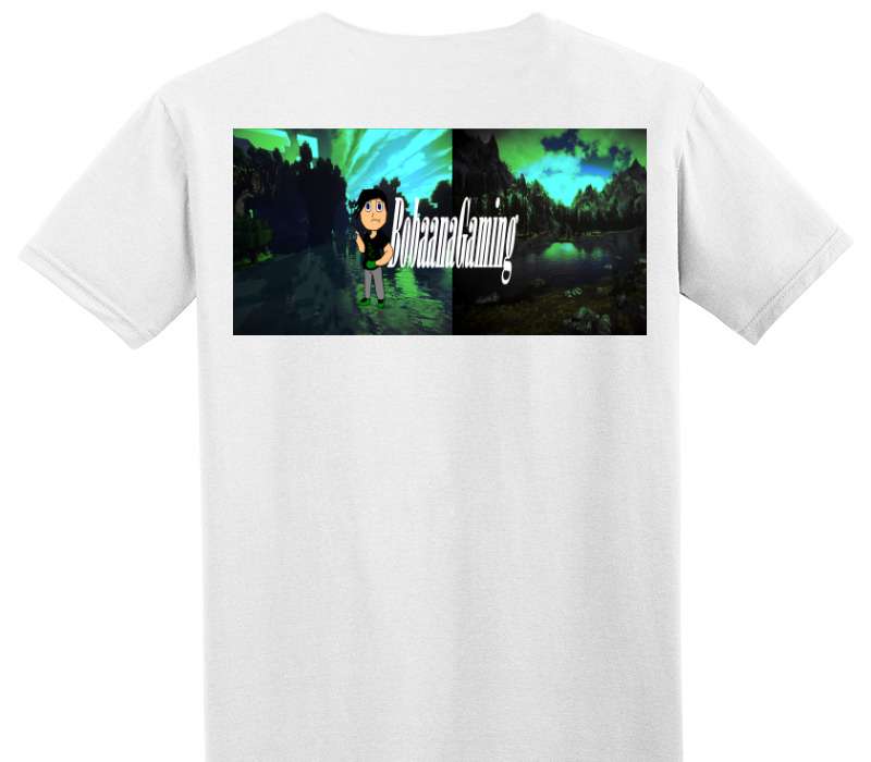 Custom Adult Soft Style 100% Cotton White T-Shirt