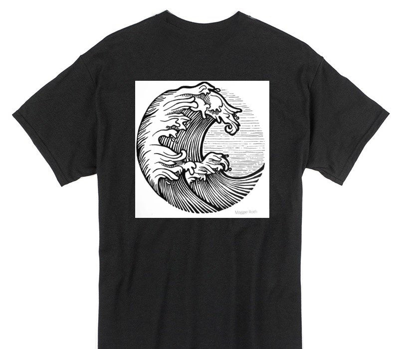 Custom Gildan 100% Cotton Black T-Shirt