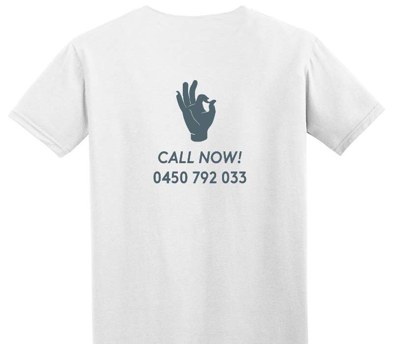 Custom Adult Soft Style 100% Cotton White T-Shirt