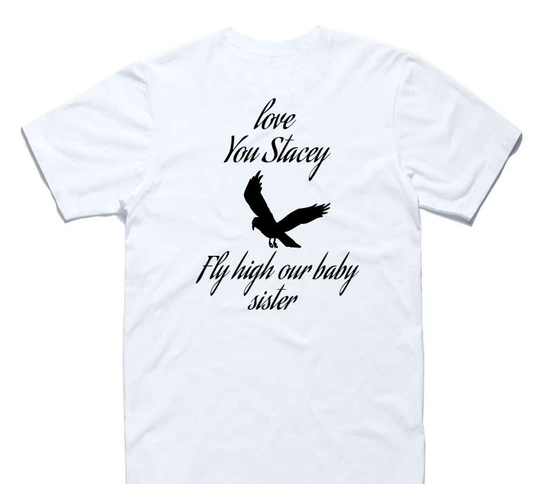 Custom AS Colour 100% Cotton White T-Shirt