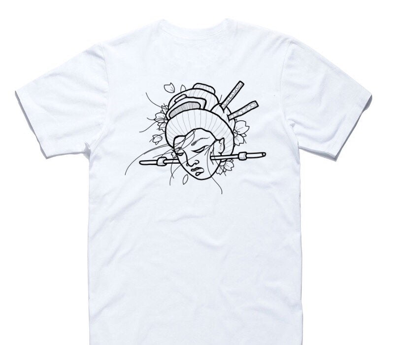 Custom AS Colour 100% Cotton White T-Shirt