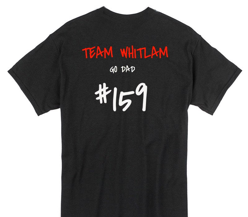 Custom Gildan 100% Cotton Black T-Shirt