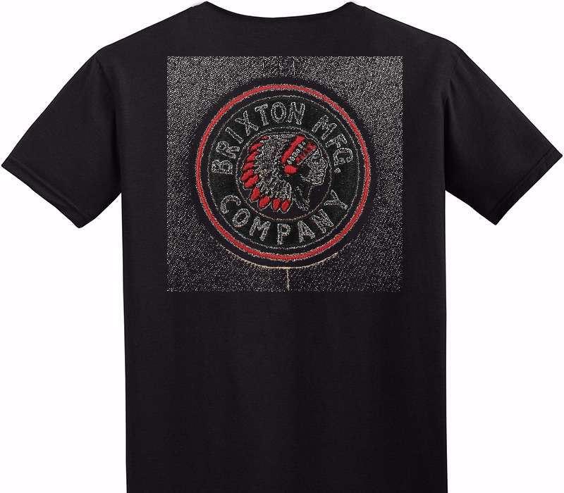 Custom Adult Soft Style 100% Cotton Black T-Shirt