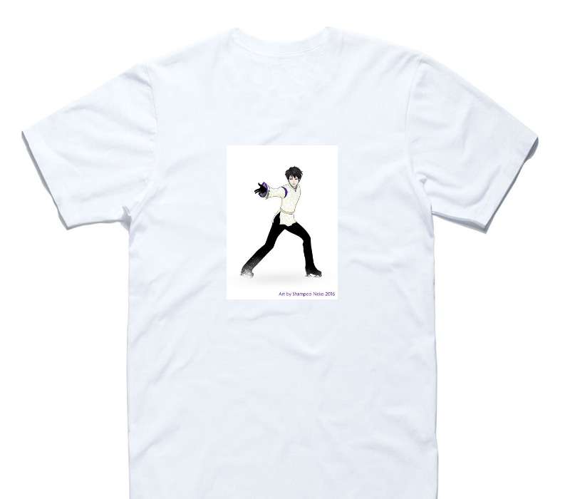 Custom AS Colour 100% Cotton White T-Shirt