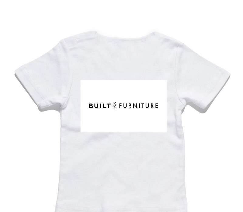 Custom AS Colour White Baby T-Shirt