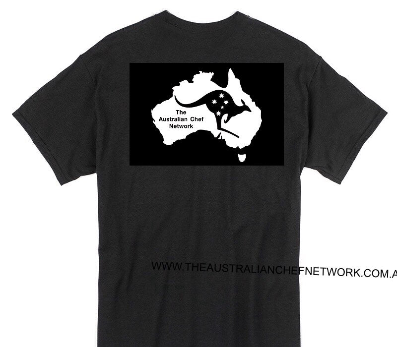 Custom Gildan 100% Cotton Black T-Shirt