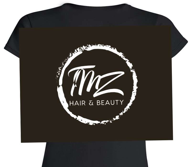Custom Womens Soft Style 100% Cotton Black T-Shirt