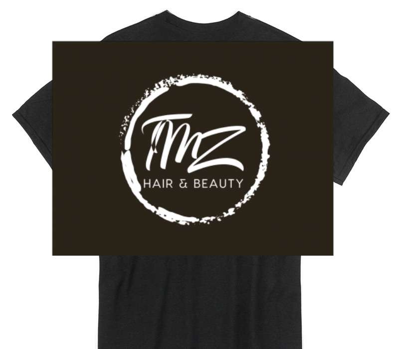 Custom Gildan 100% Cotton Black T-Shirt