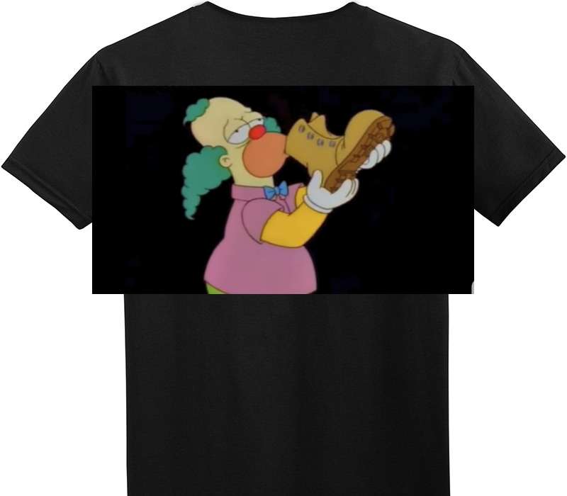Custom Adult Soft Style 100% Cotton Black T-Shirt