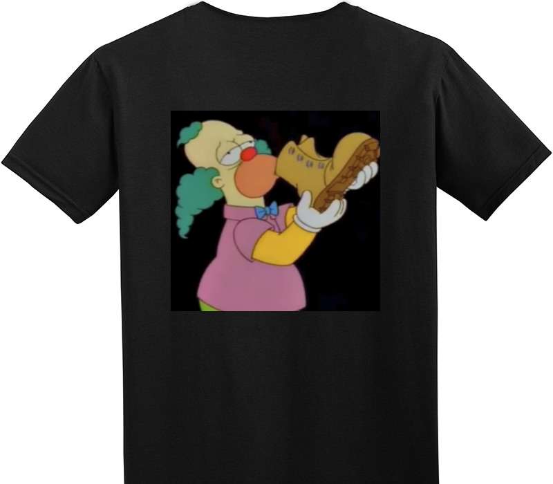 Custom Adult Soft Style 100% Cotton Black T-Shirt