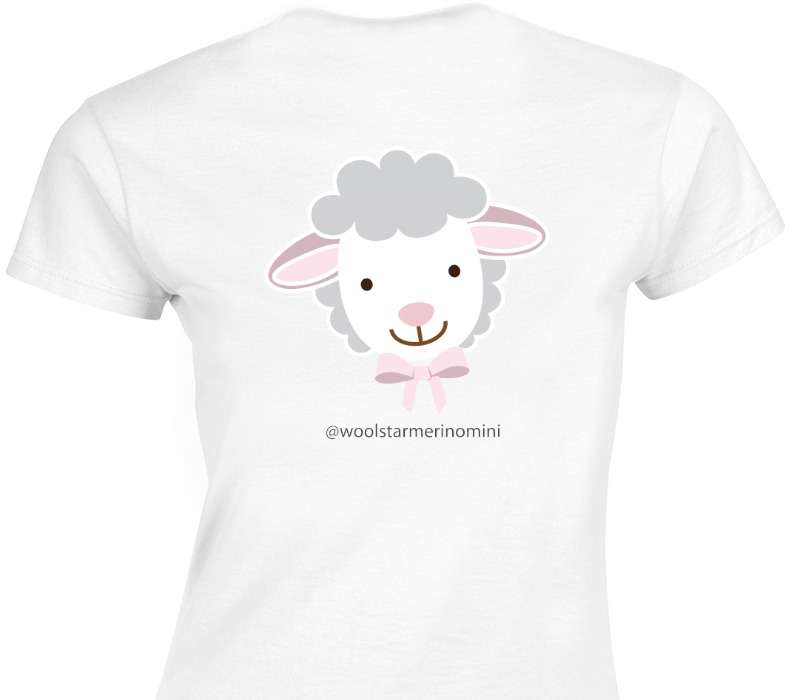 Custom Womens Soft Style 100% Cotton White T-Shirt