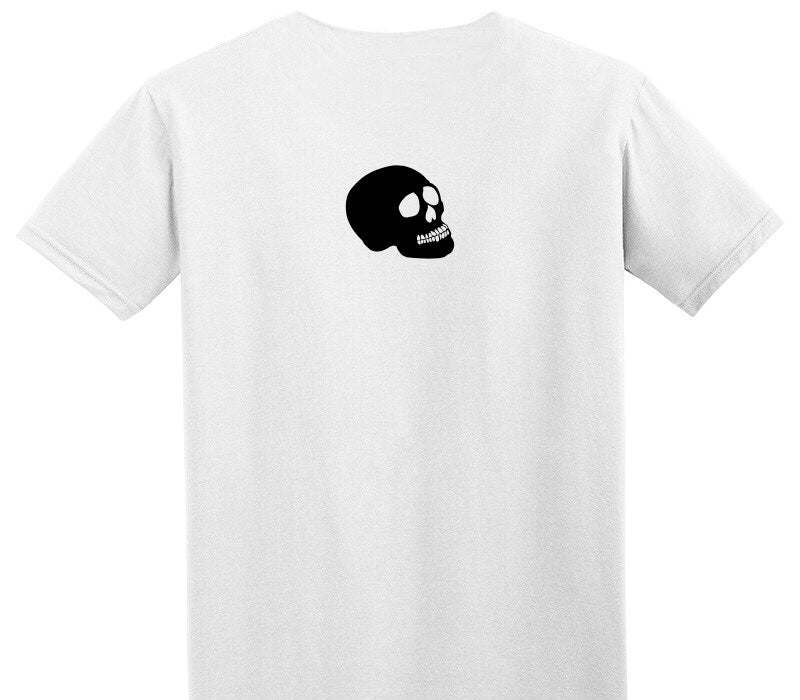 Custom Adult Soft Style 100% Cotton White T-Shirt